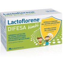 Lactoflorene Difesa Bimbi  3-10 Anni Supporto Immunitario 10 Flaconcini - Montefarmaco OTC