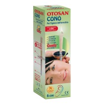 Cono Igiene Orecchio con Propoli per Rimozione Cerume 6 pezzi Dispositivo Medico CE - Otosan