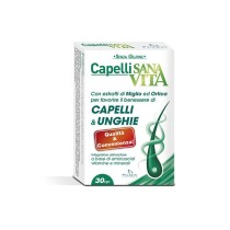 Sanavita Capelli integratore Capelli e Unghie con Biotina e Zinco 30 compresse - Paladin Pharma