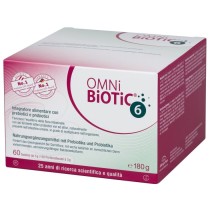 Omni-BiOTiC 6 Integratore Probiotico 6 Ceppi Attivi Senza Glutine 60 Bustine - Allergosan