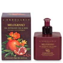 Gel Detergente Viso e Mani al Melograno 98% Naturale 250ml - L\'Erbolario