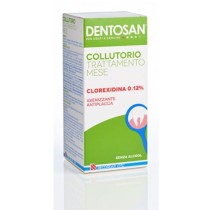 Collutorio Antisettico Antiplacca Clorexidina 0,12% Senza Alcool 200ml - Dentosan