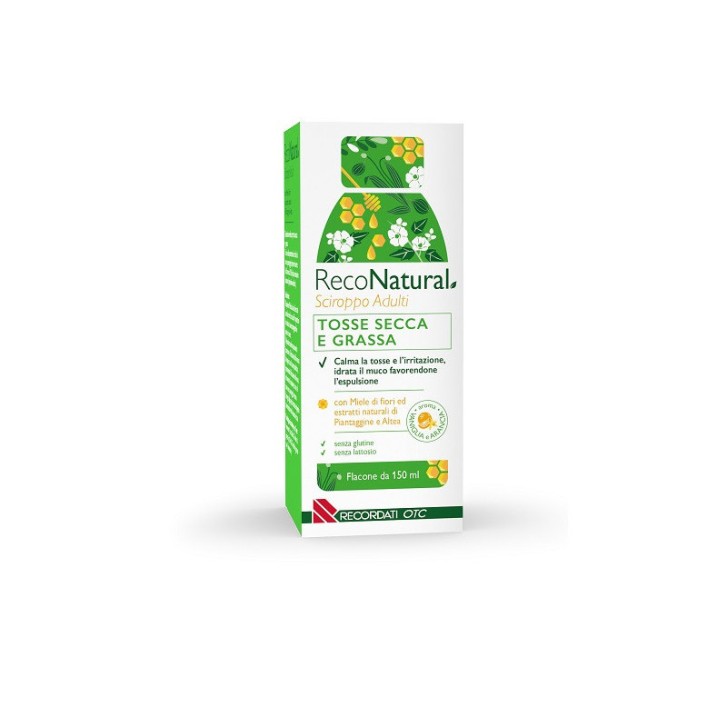 Reconatural Sciroppo Tosse Adulti Dispositivo Medico 150 ml -  RECORDATI