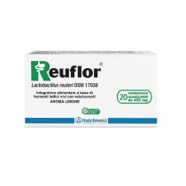 Reuflor Probiotico Lactobacillus Reuteri 20 Compresse Masticabili Limone - Italchimici