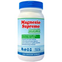 Magnesio Supremo Integratore Regolarità Intestinale Vegano Senza Glutine 150g - Natural Point