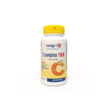 Vitamina C 1000 mg Rilascio Graduale Integratore Alimentare 60 Tavolette - LongLife