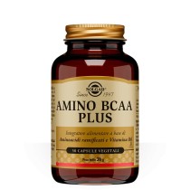 BCAA Integratore Aminoacidi Ramificati con Vitamina B6 50 Capsule Vegane - Solgar