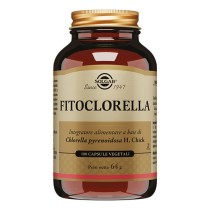 FITOClorella Integratore Antiossidante Vegano 1560mg 100 Capsule Vegetali - Solgar