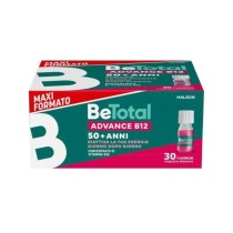 Betotal Advance B12 Integratore Vitamina B12 50+ Anni Gusto Lampone 30 Flaconcini