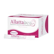 Allattaben Integratore Allattamento 20 Stick Gel 10ml Senza Glutine e Lattosio - Orsana