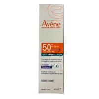 Fluido Solare Viso Anti-imperfezioni SPF 50+ Non Comedogeno 40 ml - Avène