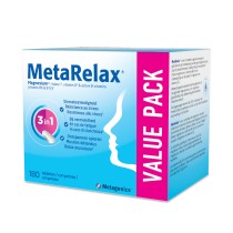 MetaRelax Integratore Magnesio e Vitamine B6 B12 D3 Senza Glutine 180 Compresse - Metagenics