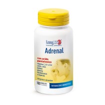 Integratore Adrenale Ginseng Metabolismo Energetico 100 Tavolette Senza Glutine - LongLife