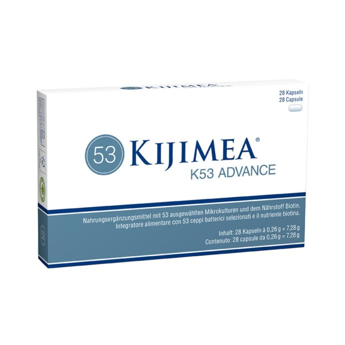Kijimea K53 Advance Integratore Probiotico Intestinale 53 Ceppi 21 Miliardi 28 Capsule