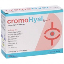 CromoHyal Forte Integratore Articolazioni con Glucosamina e Acido Ialuronico - Bitau S