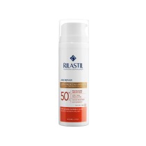 Crema Solare Viso SPF 50+ Anti-Età Resistente all\'Acqua Age-Repair Complex - Rilastil