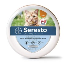 Collare Antiparassitario per Gatti 38cm Resistente all\'Acqua Protezione 8 Mesi - Seresto