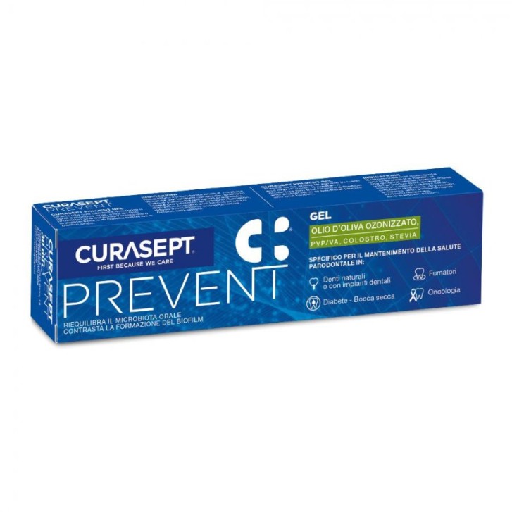 Curasept Prevent Gel Protezione Orale per Impianti e Gengive Controllo Placca 30ml - Curasept