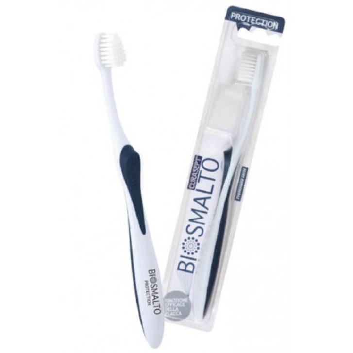 Spazzolino Biosmalto Protection Adulti Setole Morbide Testina Affusolata - Curasept