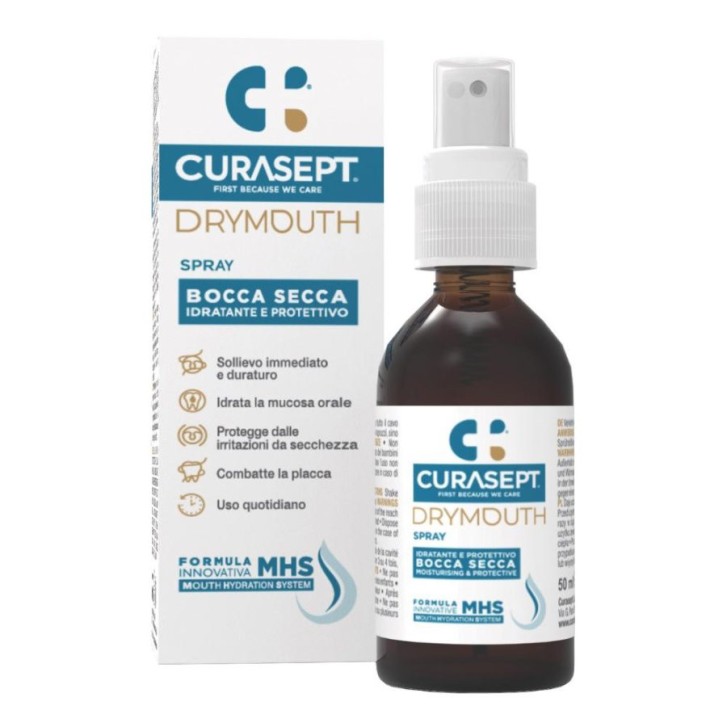 Spray Idratante per Bocca Secca con Controllo pH 50ml - Curasept