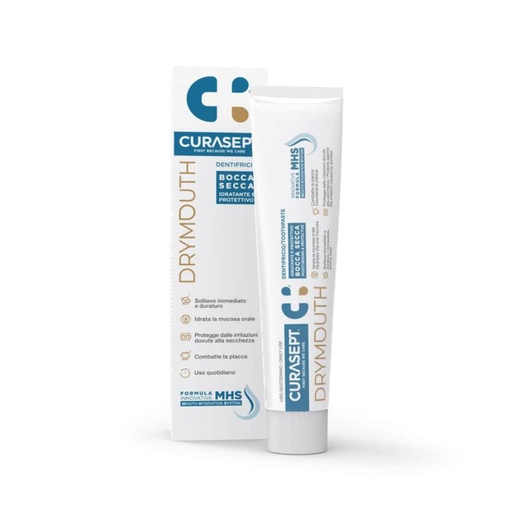 Dentifricio Idratante Protettivo per Bocca Secca 75ml - Curasept