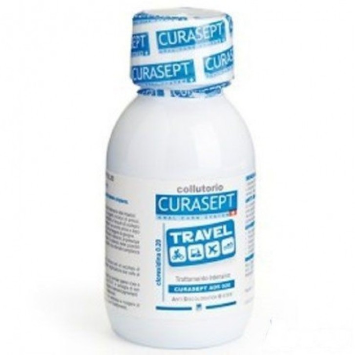Collutorio Clorexidina 0,12% ADS Antibatterico Senza Alcool 100ml Travel - Curasept