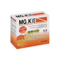 MG.K Vis Integratore Energetico Magnesio e Potassio Zero Zuccheri Arancia 15 Bustine
