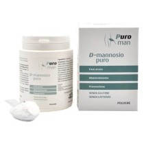 Puroman D-Mannosio Puro Integratore in Polvere Senza Glutine e Lattosio 70 g
