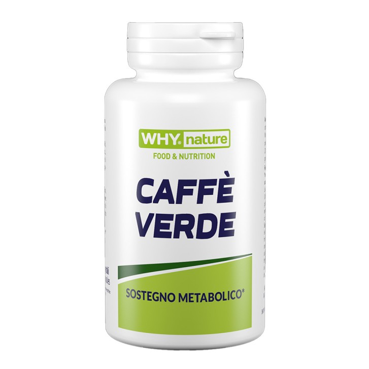 Caffè Verde Integratore Antiossidante Metabolico 1000mg 60 Capsule - WHYNATURE