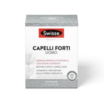 Integratore Capelli Forti Uomo con Biotina Zinco e Vitamina E 30 Compresse - Swisse
