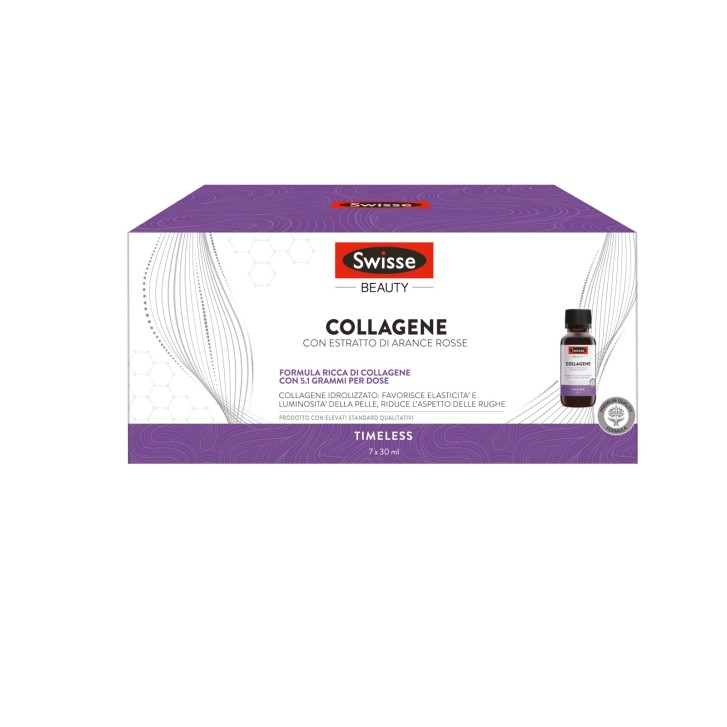 Collagene Idrolizzato Integratore Elasticità e Tonicità 7 Flaconcini 30ml - Swisse