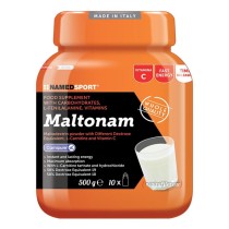 Maltonam Integratore Carboidrati Complessi Senza Glutine con Vitamine 500g - Named Sport