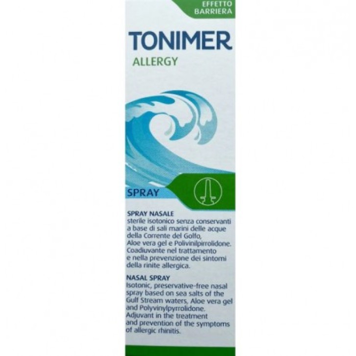 Tonimer Allergy Spray Nasale Isotonico per Rinite Allergica 20ml - IST.GANASSINI