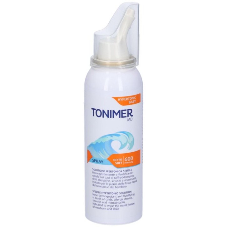 Tonimer MD Spray Nasale Ipertonico Decongestionante per Bambini 100ml - IST.GANASSINI