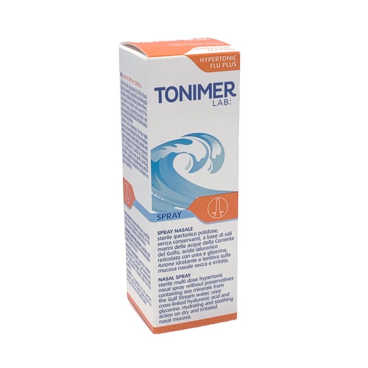 Tonimer Lab Spray Nasale Ipertonico Flu Plus Idratante e Protettivo 20 ml - IST.GANASSINI