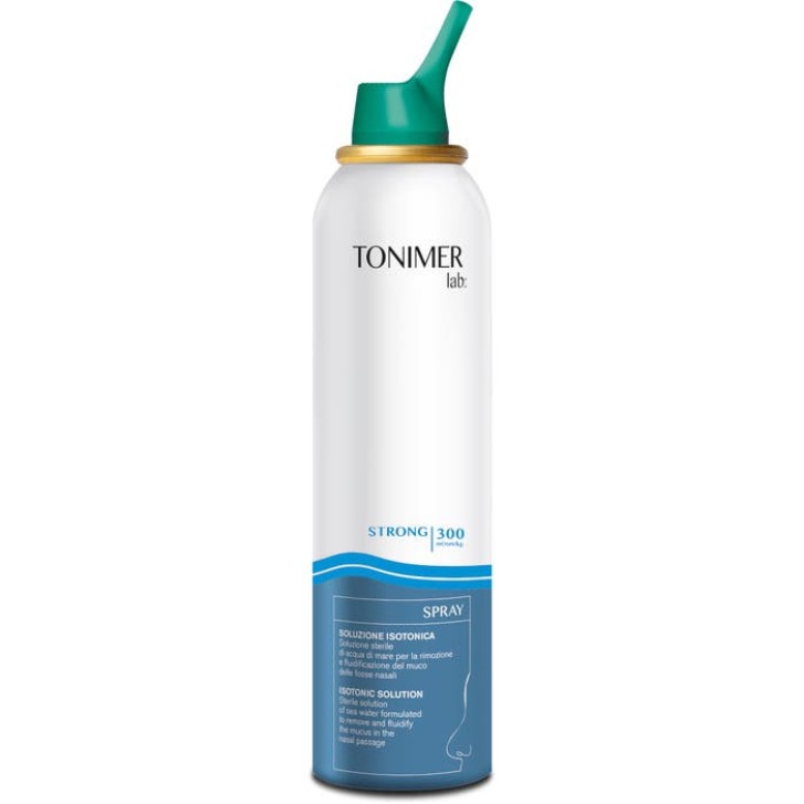 Tonimer Lab Spray Nasale Strong Soluzione Isotonica Sterile Senza Conservanti 200ml