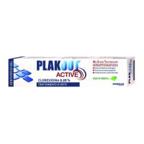 Plakout Active Dentifricio Gel Antiplacca Antibatterico Clorexidina 0,20% Menta 75ml - Polifarma