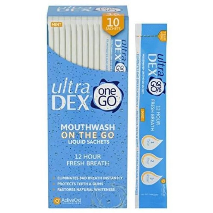 Ultradex Collutorio Monodose Elimina Alito Cattivo Menta 10x15ml - Polifarma Benessere