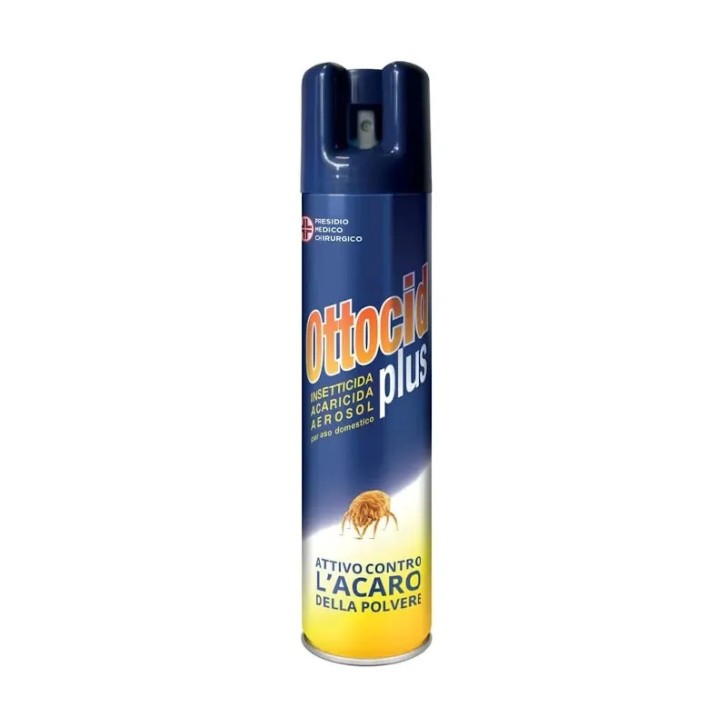 Ottocid Plus Spray Acaricida Contro Acari 300mL - Polifarma Benessere