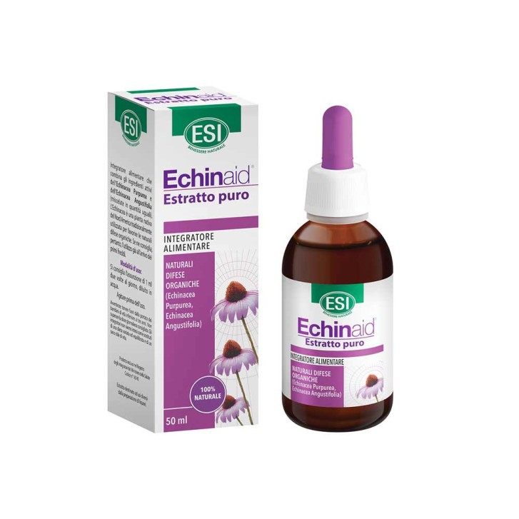 Echinaid Integratore Echinacea Immunostimolante Estratto Puro 50ml Senza Alcol - ESI