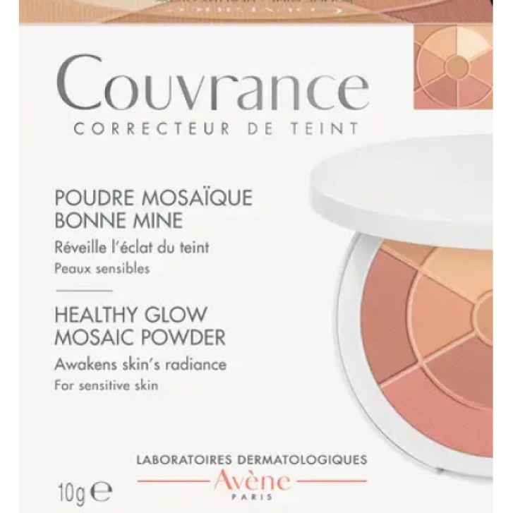 Cipria mosaico rosato opacizzante resistente all\'acqua 10g - Eau Thermale Avène
