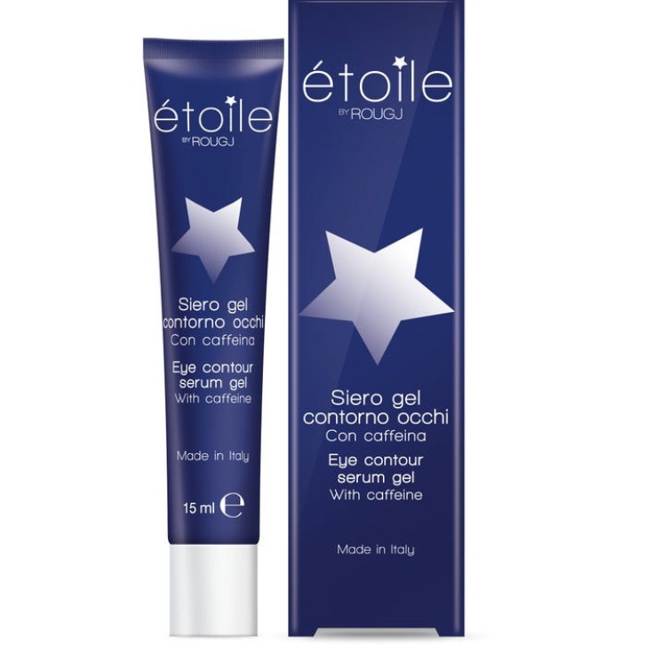 Crema Contorno Occhi Gel Rinfrescante Drenante con Caffeina 15ml - Étoile by Rougj