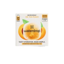 Cubetti Effervescenti Tè Freddo Pesca Senza Zucchero 12 pezzi - Waterdrop