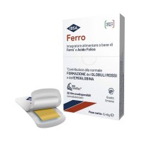 Integratore Ferro e Acido Folico 20 Film Orodispersibili Gusto Limone Senza Glutine - IBSA