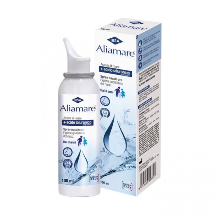 Aliamare Spray Nasale Soluzione Isotonica Idratante 100ml - IBSA
