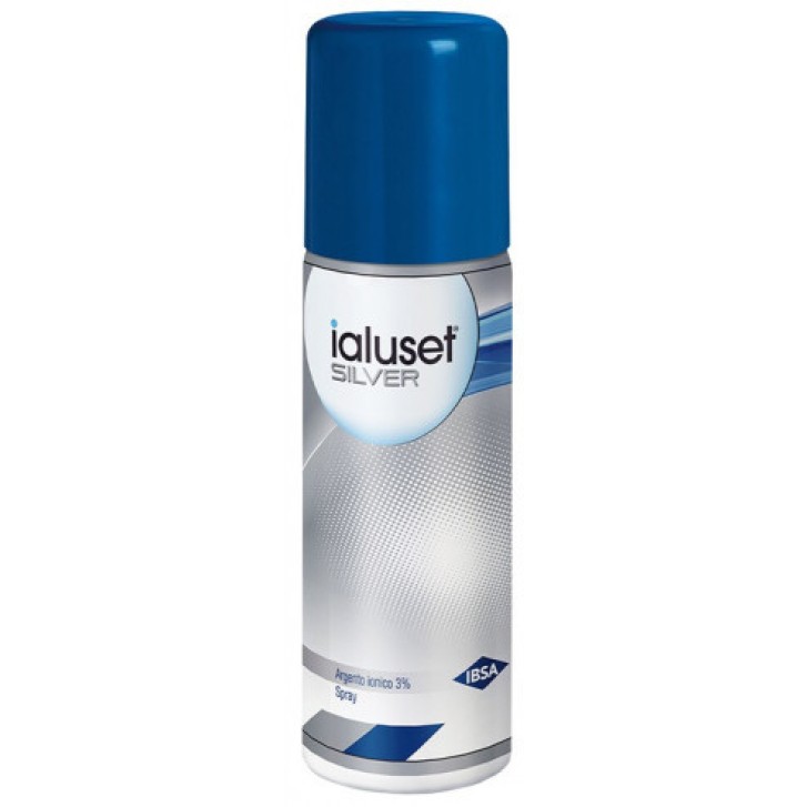 Ialuset Silver Medicazione Spray Antibatterico Argento Ionico 3% 125ml - IBSA