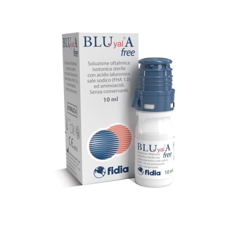 BLUyal A Free Soluzione Oftalmica Isotonica 10ml - Fidia