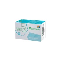 Magsol 5 Extra Integratore di Magnesio 375mg Senza Glutine Vegano 12 Compresse - Herboplanet