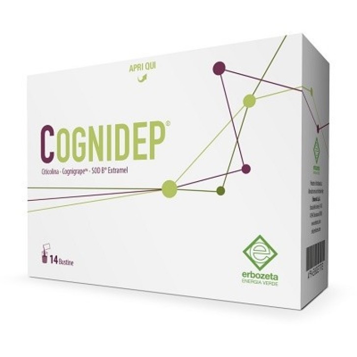 Cognidep Integratore Sistema Nervoso Antiossidante Senza Glutine 1000mg - Erbozeta