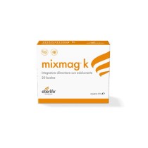 Mixmag K Integratore Alimentare Magnesio e Potassio Gusto Arancia 20 Bustine - Eberlife